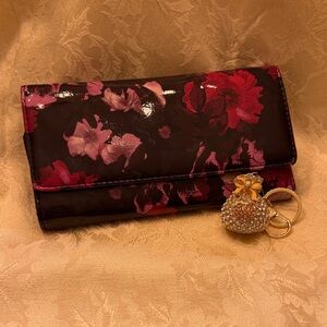 Floral Women's Clutch Wallet